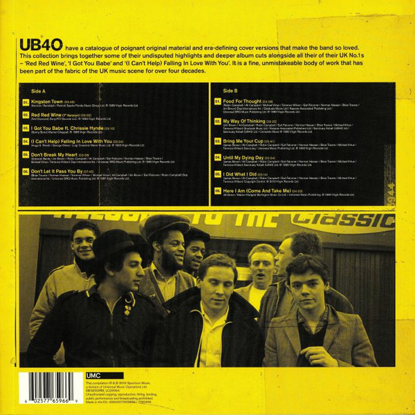 UB40 - Red, Red Wine: The Collection - Image 2