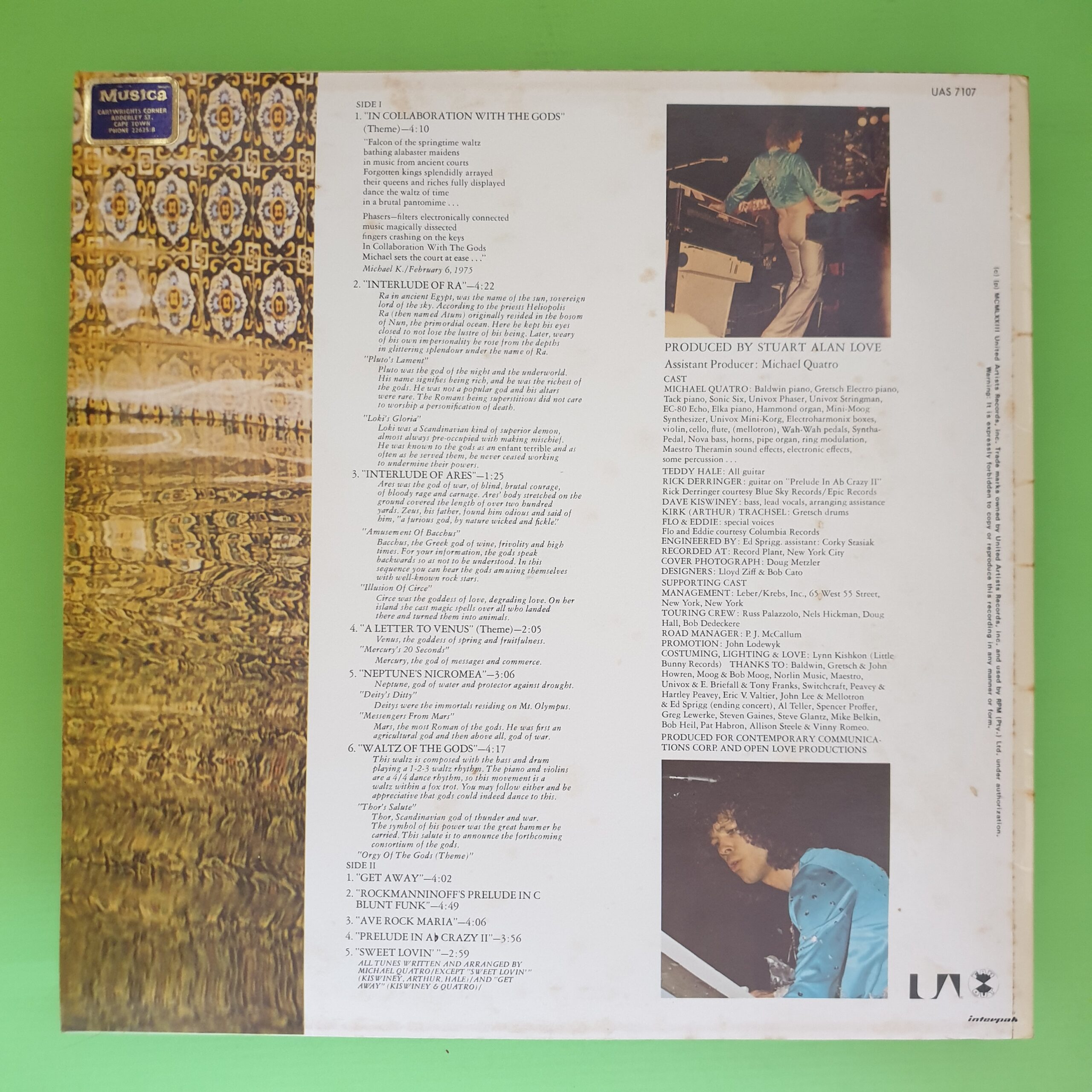 Michael Quatro - In Collaboration With The Gods - Image 2