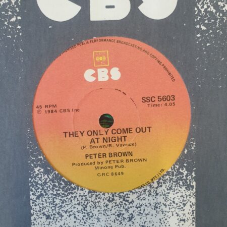 Peter Brown - They Only Come Out At Night
