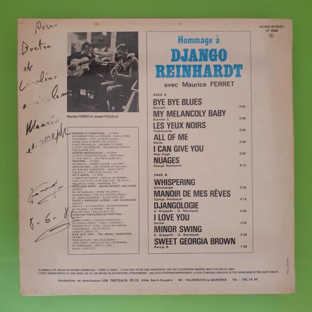 Maurice Ferret - Hommage A Django Reinhardt - Image 2