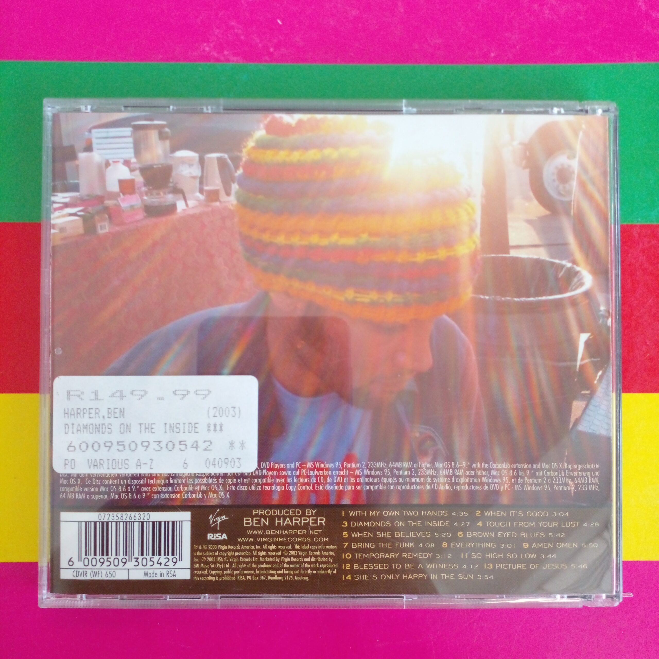 Ben Harper - Diamonds On The Inside - Image 2
