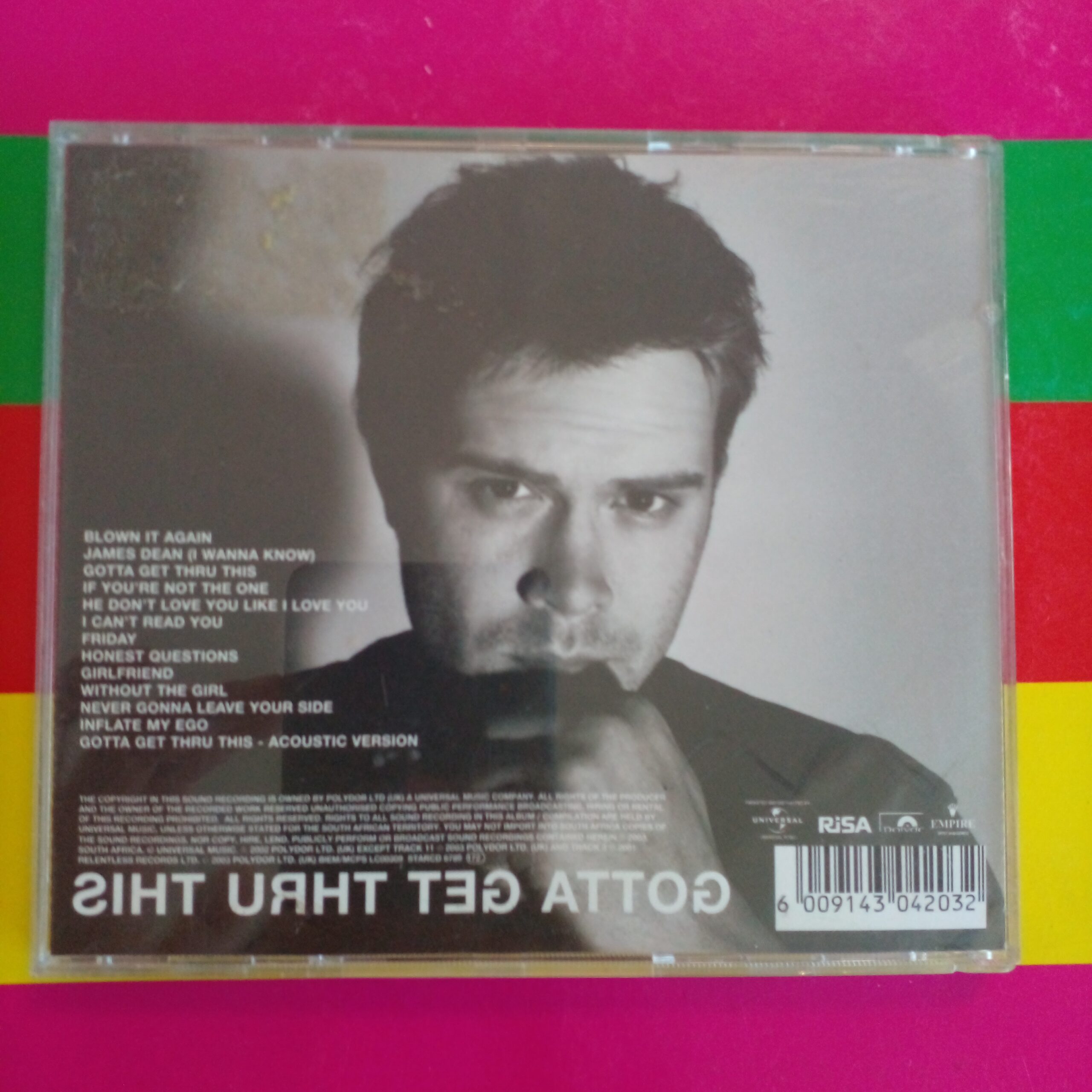Daniel Bedingfield - Gotta Get Thru This - Image 2