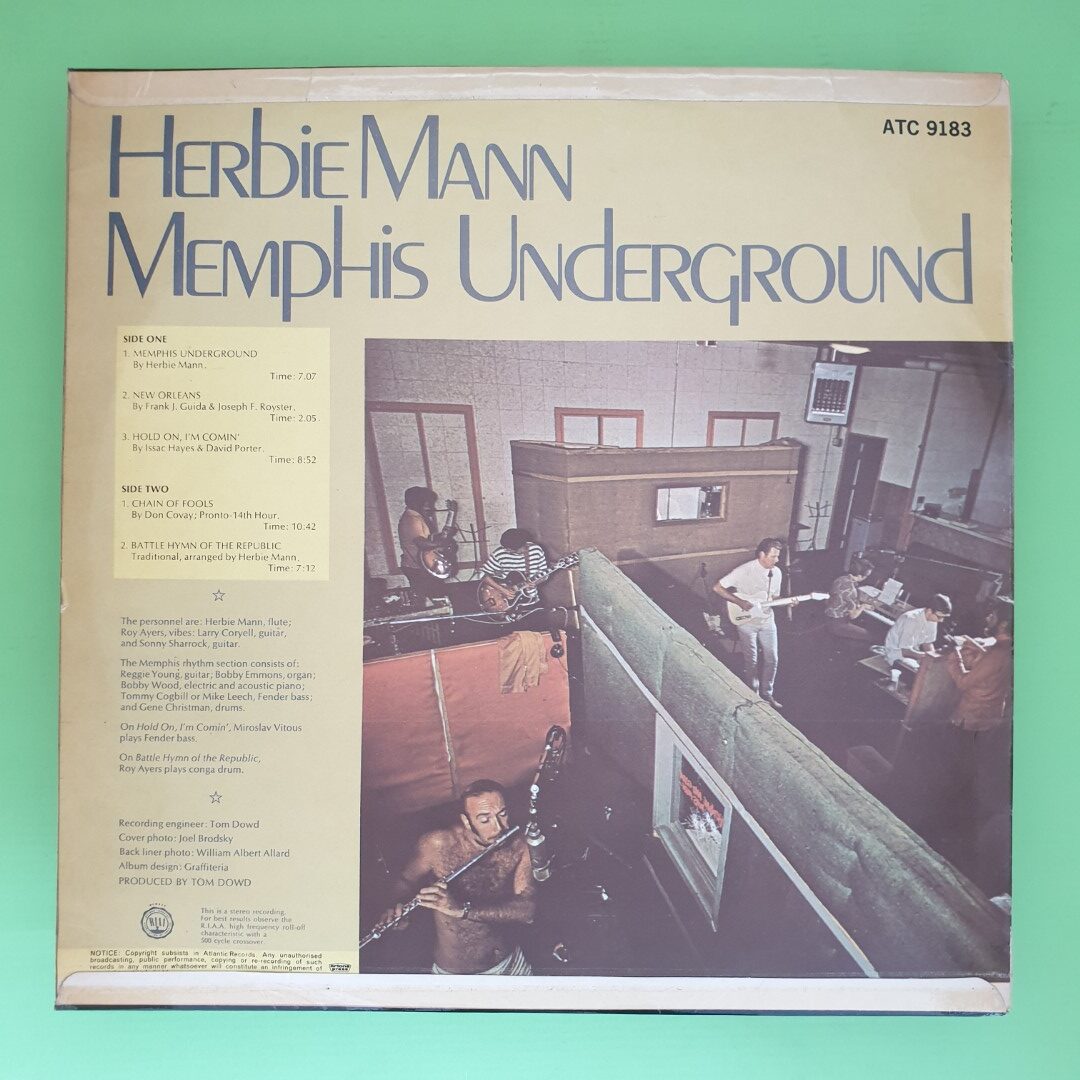 Herbie Mann - Memphis Underground - Image 2