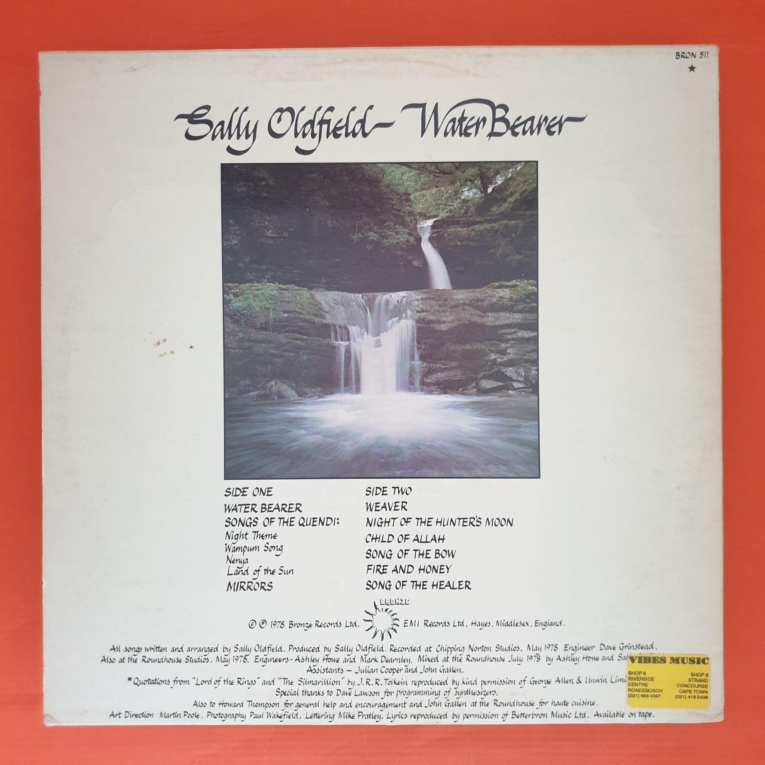 Sally Oldfield - Water Bearer - Image 2