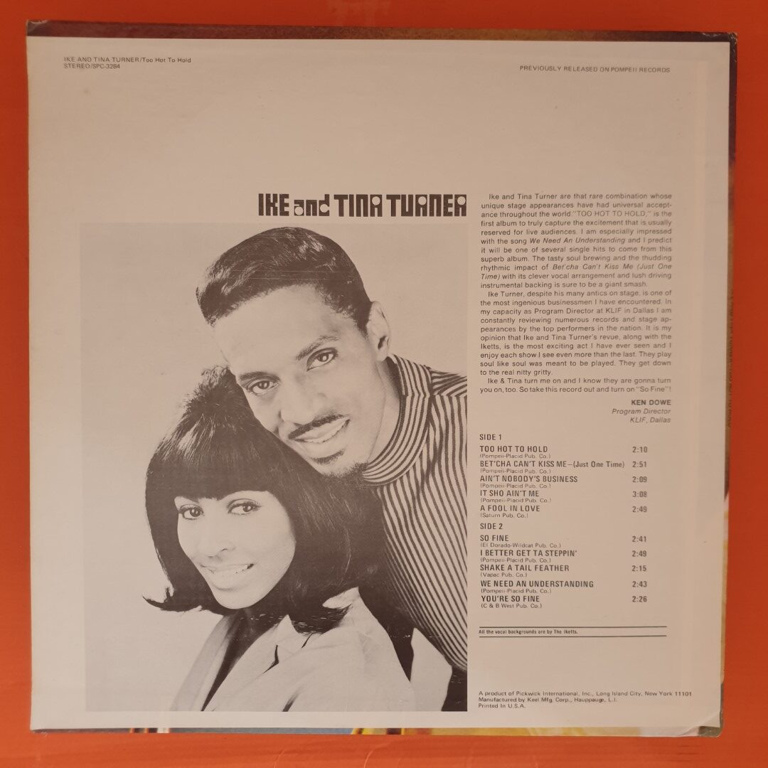 Ike & Tina Turner - Too Hot To Hold! - Image 2