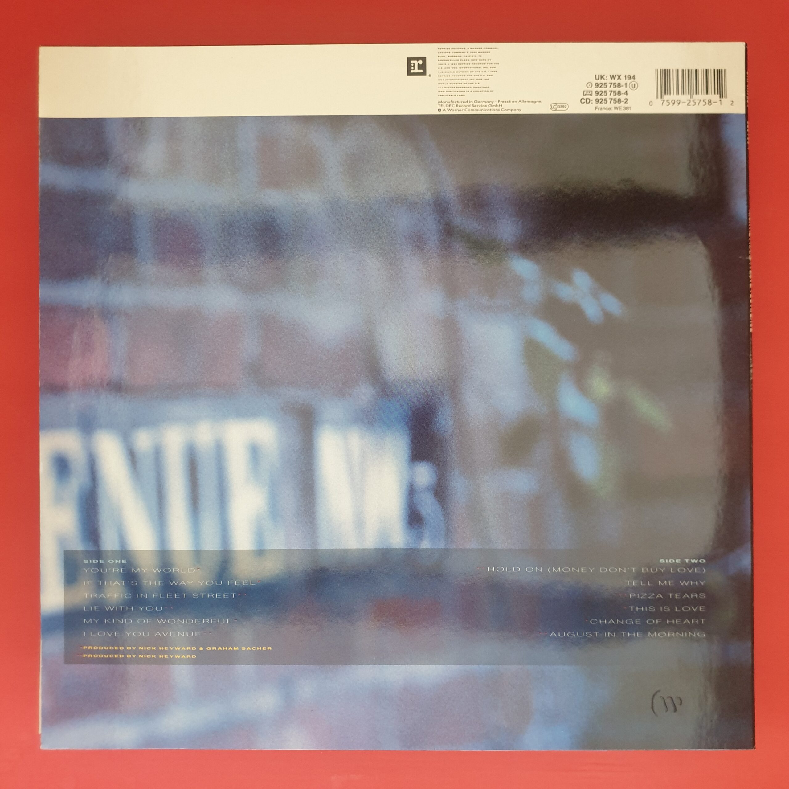 Nick Heyward - I Love You Avenue - Image 2