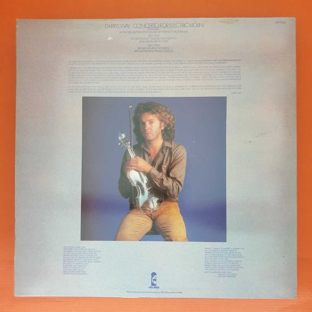 Darryl Way - Concerto For Electric Violin - Image 2