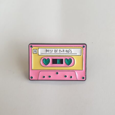 Pink Best Of The 90s Badge