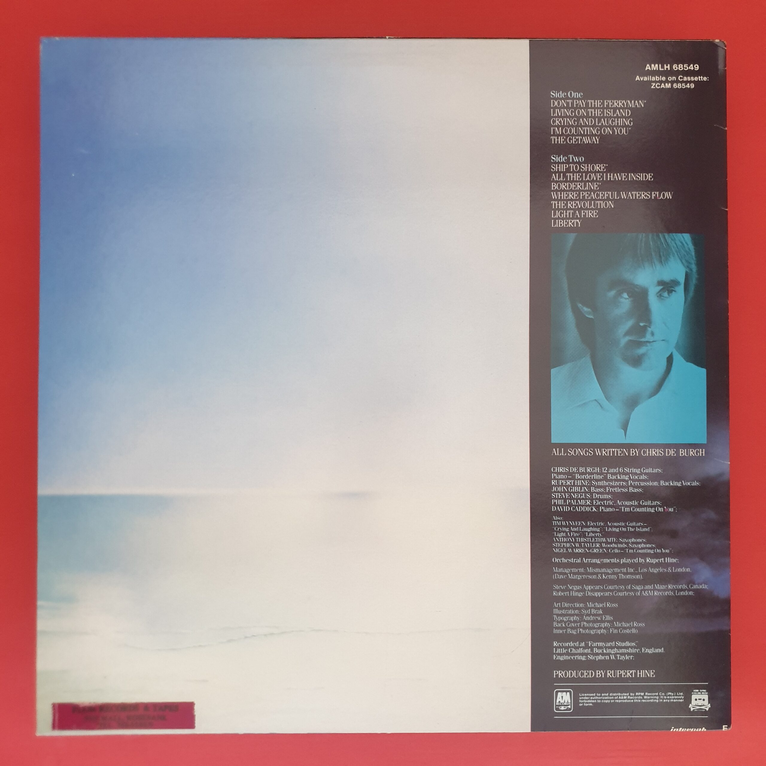 Chris De Burgh - The Getaway - Image 2