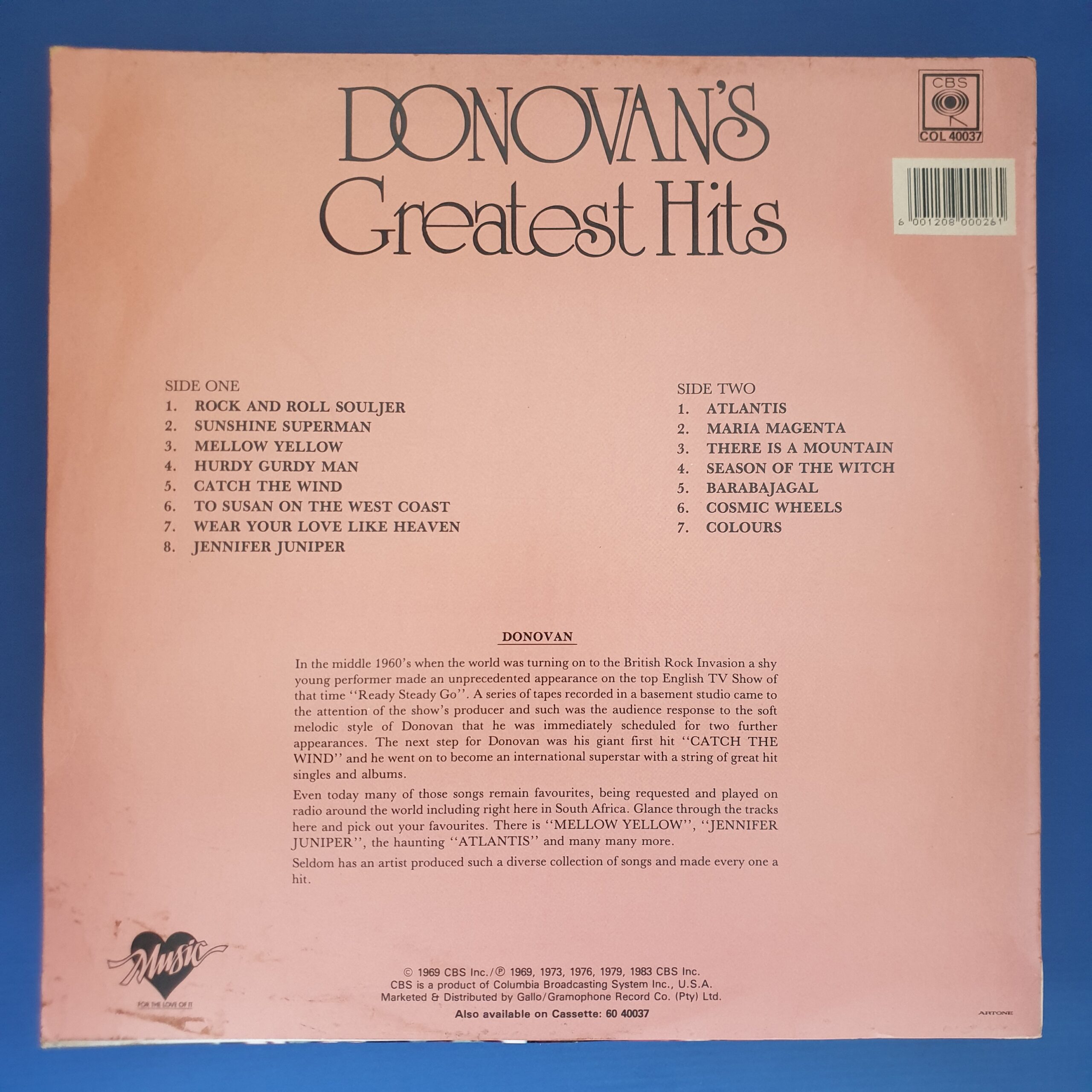 Donovan - Greatest Hits - Image 2