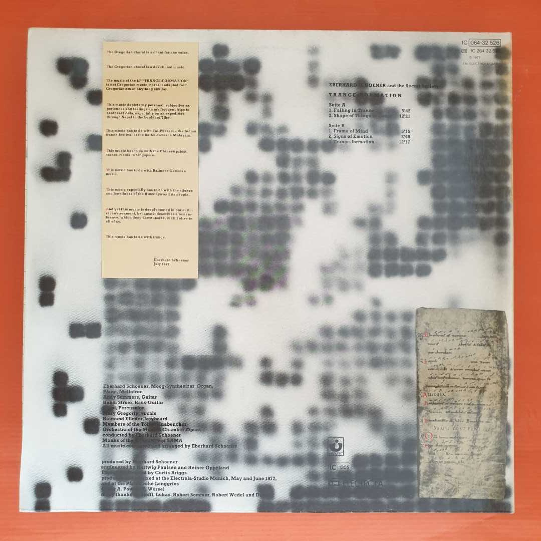 Eberhard Schoener - Trance-Formation - Image 2