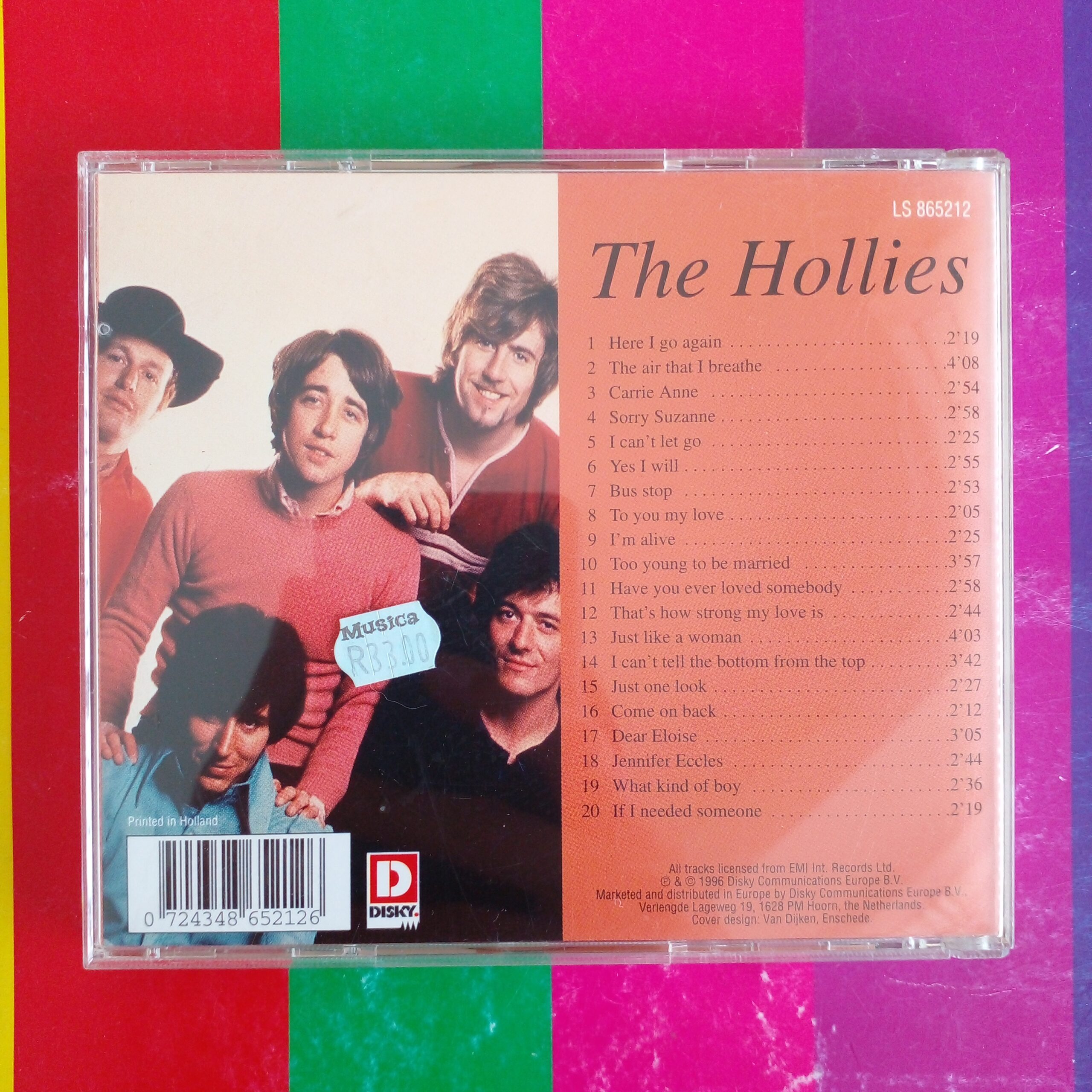 The Hollies - 20 Great Love Songs - Image 2