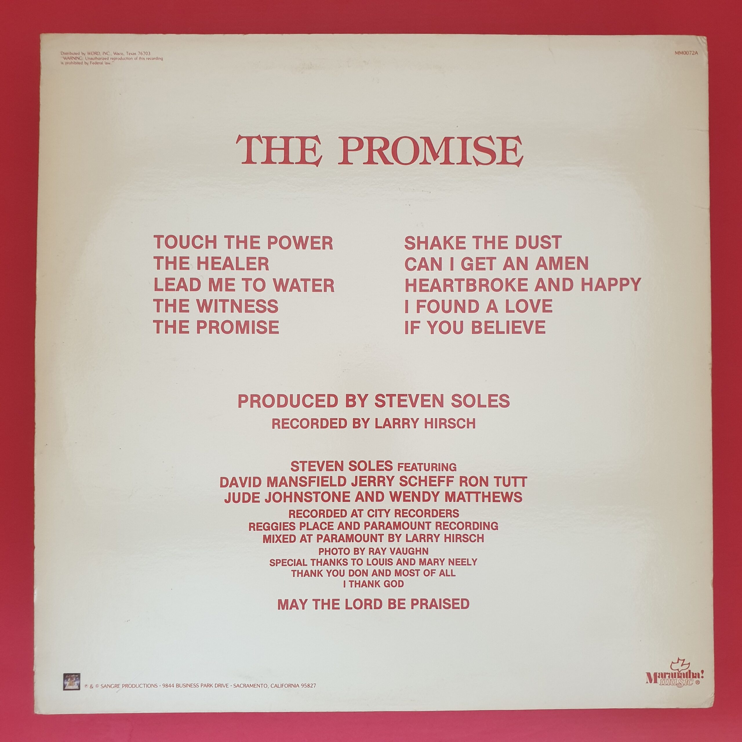 Steven Soles - The Promise - Image 2