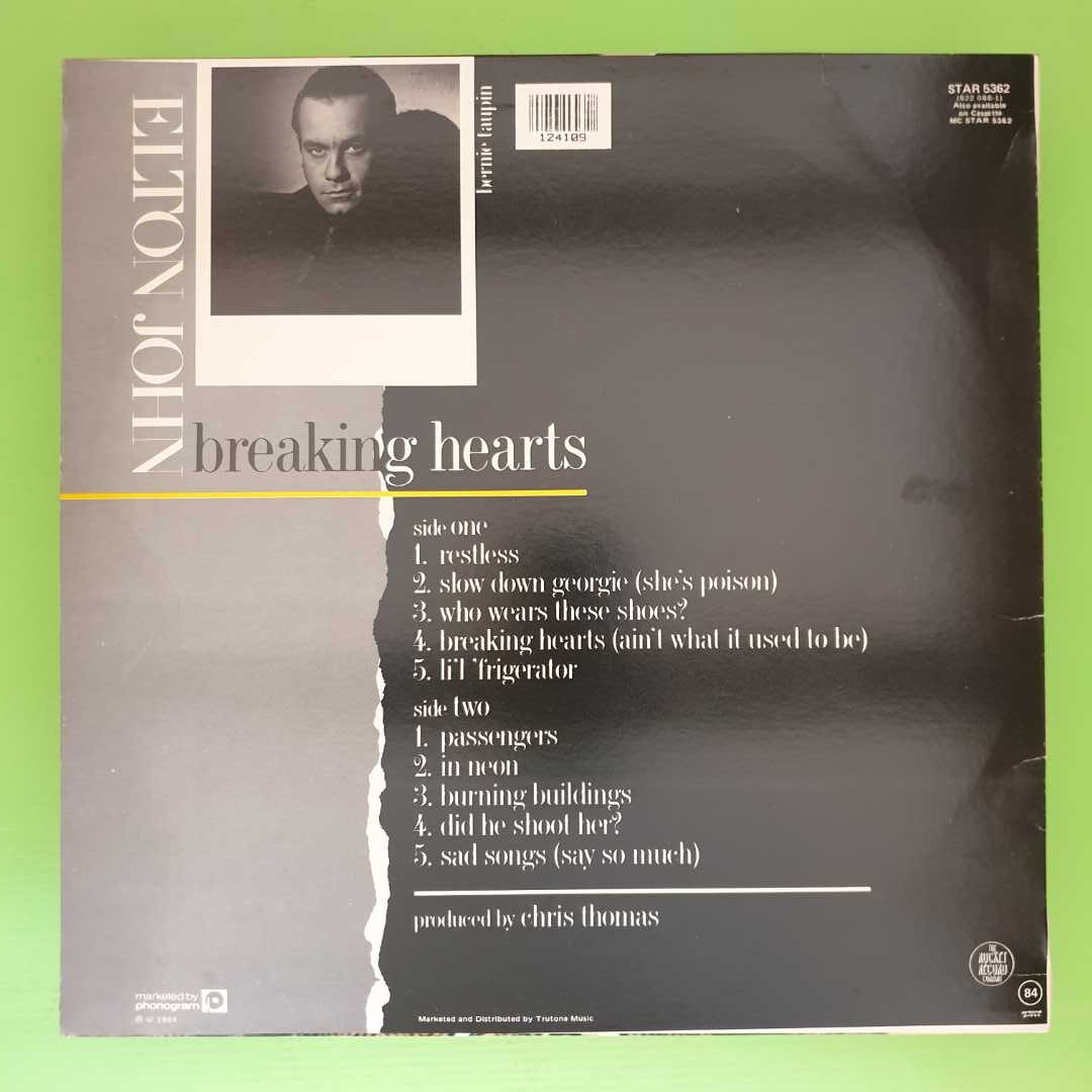 Elton John - Breaking Hearts - Image 2