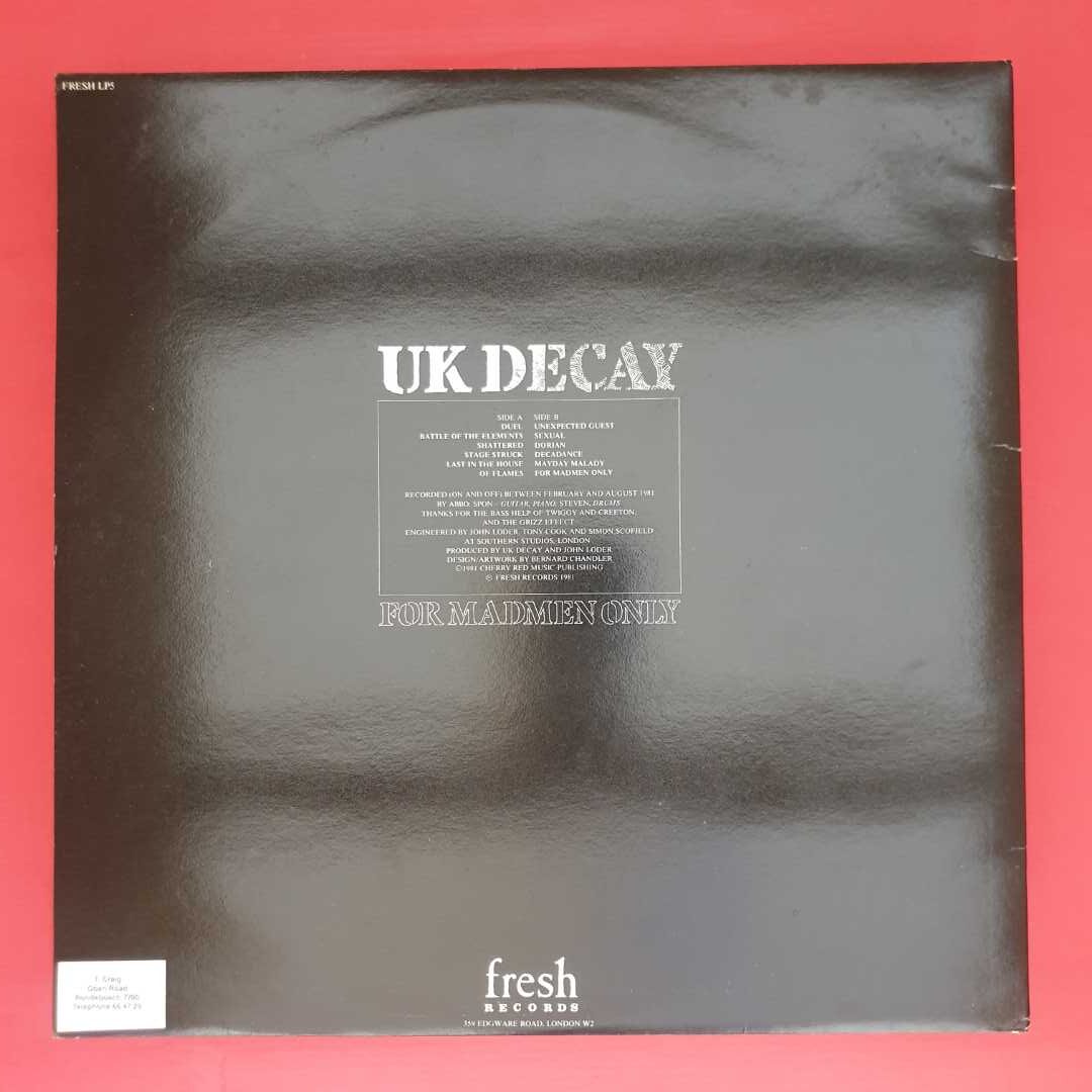 UK Decay - For Madmen Only - Image 2