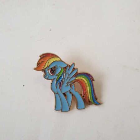 Blue Pony Badge