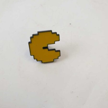 Yellow Pacman Badge