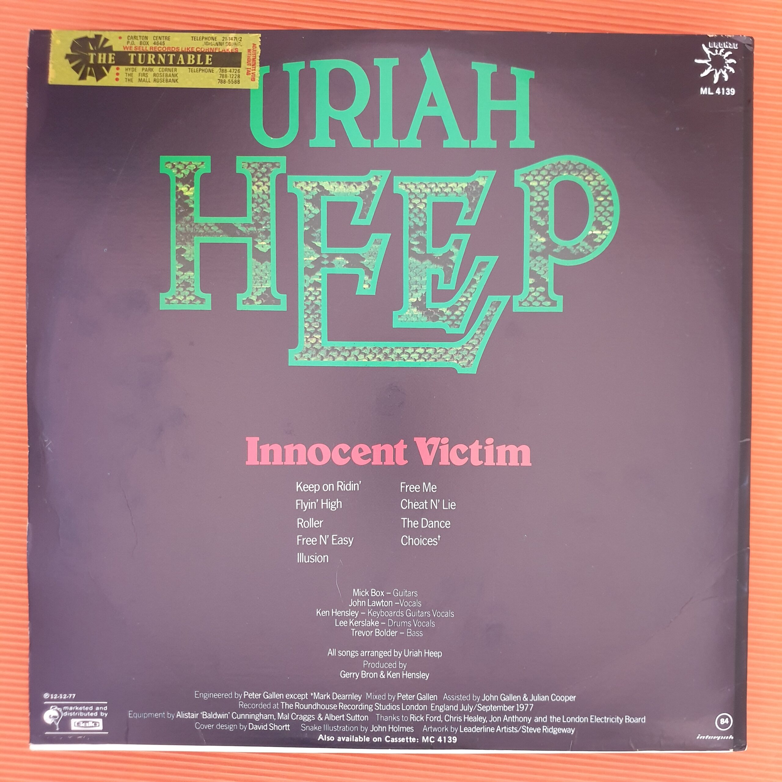 Uriah Heep - Innocent Victim - Image 2