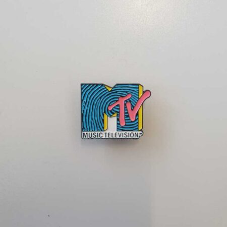 Retro MTV Logo Badge