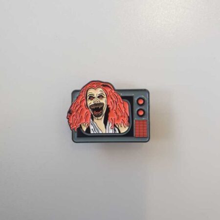 Fright Night Amy Vampire Retro TV Badge