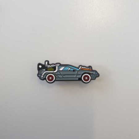 Back to the Future DeLorean Time Machine Badge