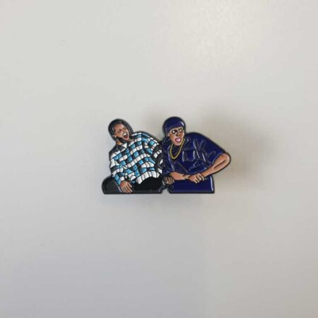 Friday Movie Craig and Smokey "Damn" Meme Badge