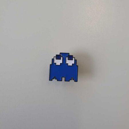 Pac-man Blue Ghost Badge