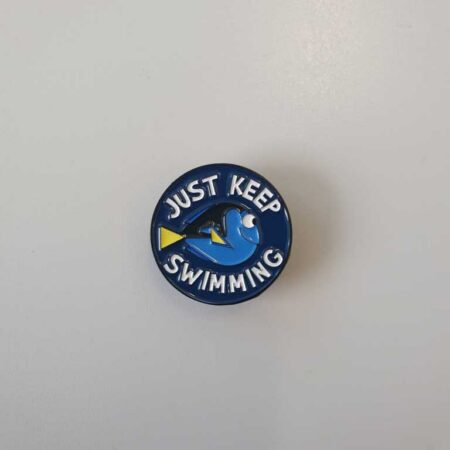 Finding Dory "Just Keep Swimmimg" Badge