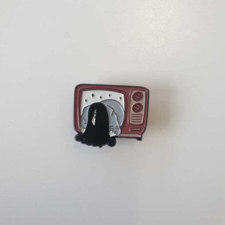 The Ring Samara Sadako Crawling Out TV Badge