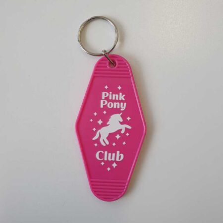 Pink Pony Club Key Ring
