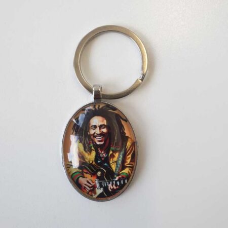 Jah Rastafari Reggae Key Ring
